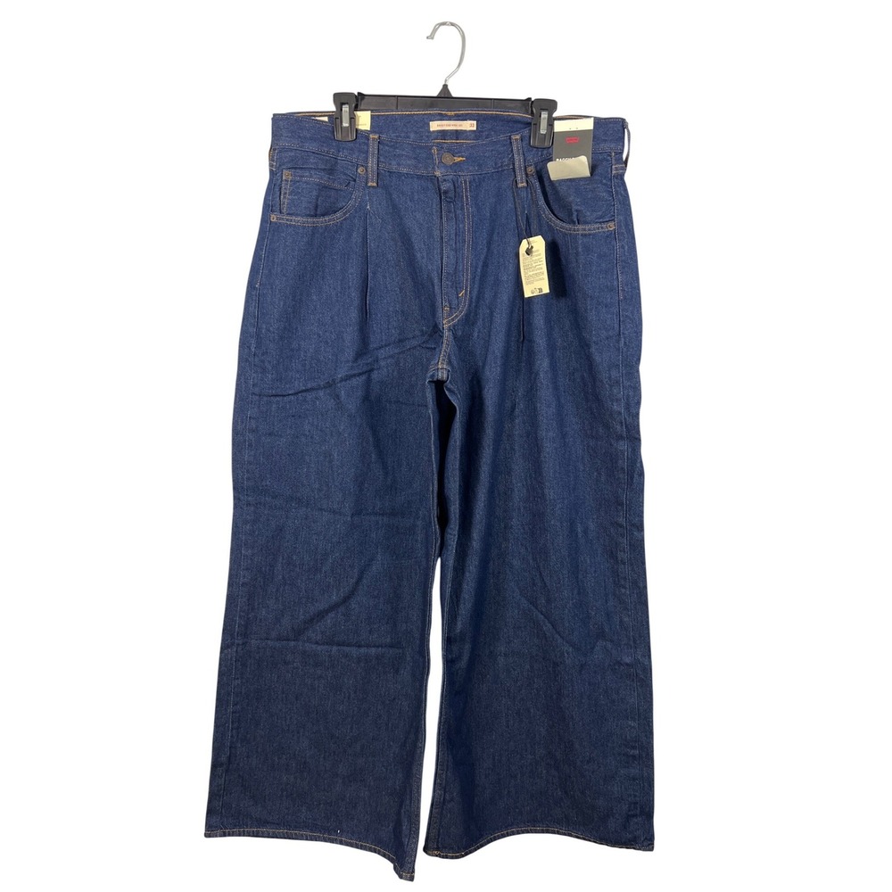 NWT Levi's Baggy Dad Wide Leg Denim Jeans Mid Rise Streetwear Gorpcore Y2K